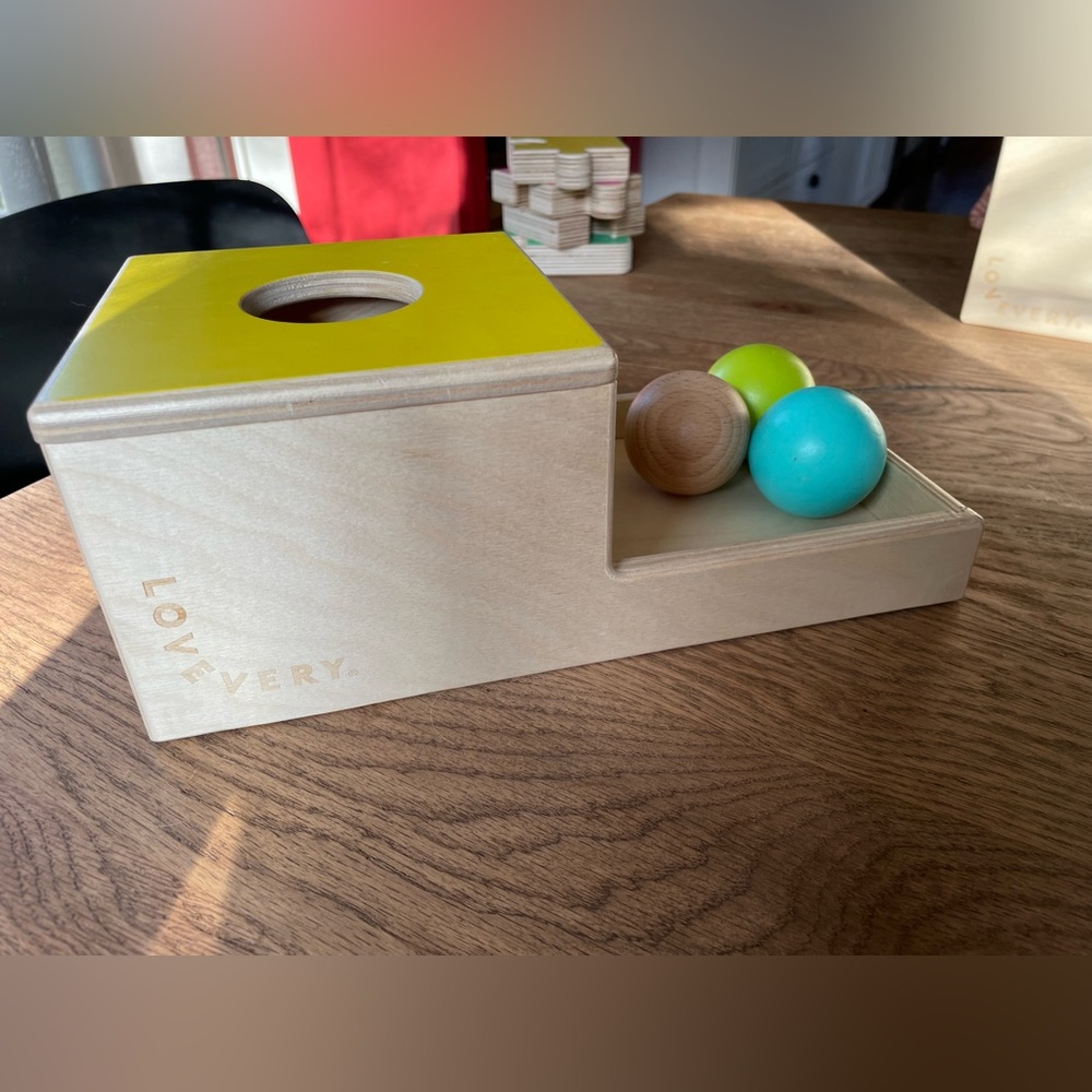 Lovevery ball drop, gently used